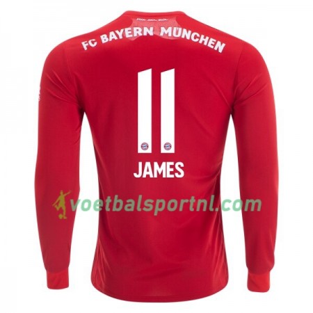 FC Bayern München James Rodriguez 11 Thuis Shirt 2019-20 L/S